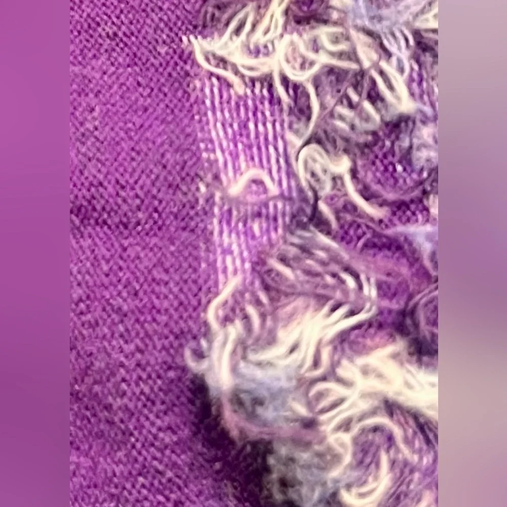 Goldie’s 2 Pair Purple Merino Wool Over the Calf Socks Women’s Shoe Size 4-6 Ski